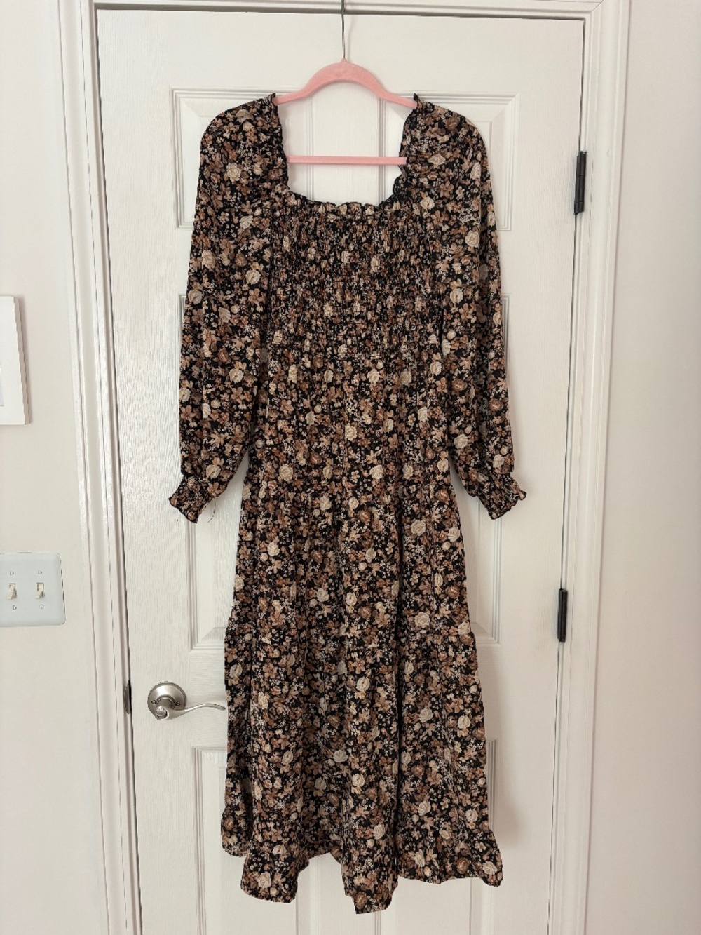Maxi floral dress